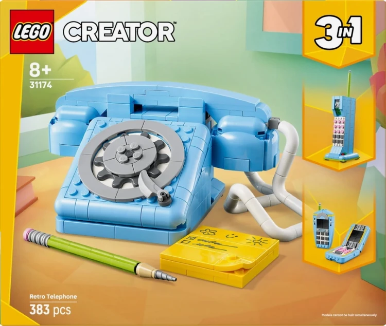LEGO Klocki Creator 31174 Telefon w stylu retro