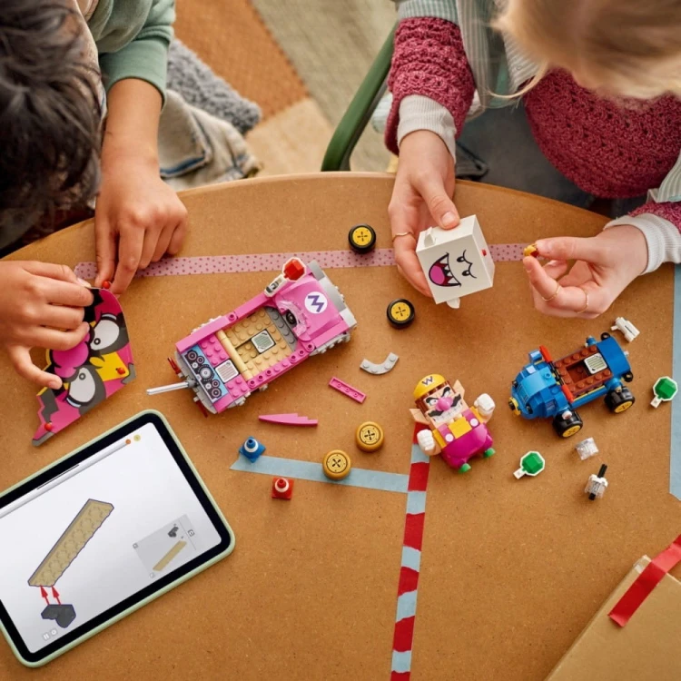 LEGO Klocki Super Mario 72038 Mario Kart - Wario i King Boo