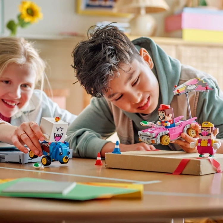 LEGO Klocki Super Mario 72038 Mario Kart - Wario i King Boo