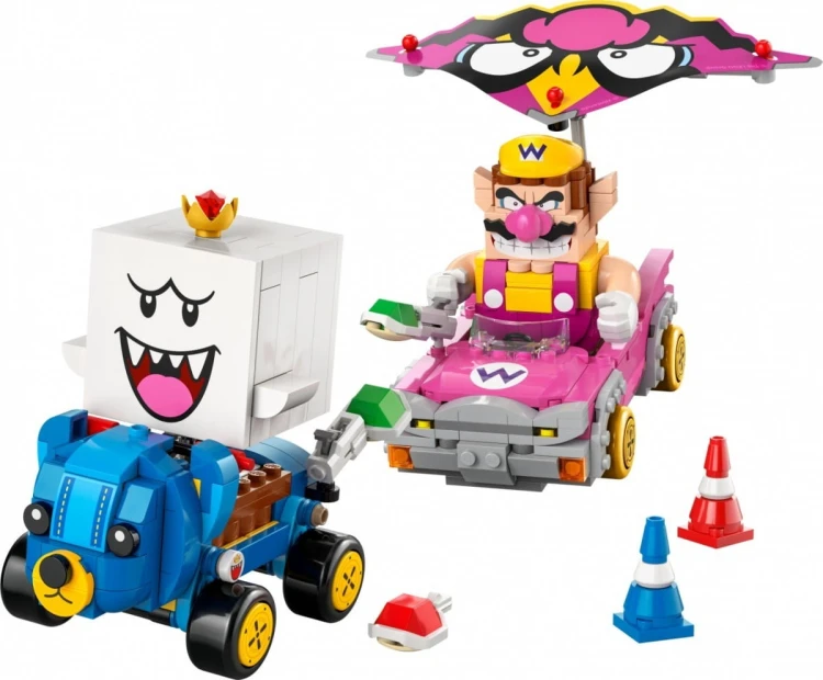 LEGO Klocki Super Mario 72038 Mario Kart - Wario i King Boo