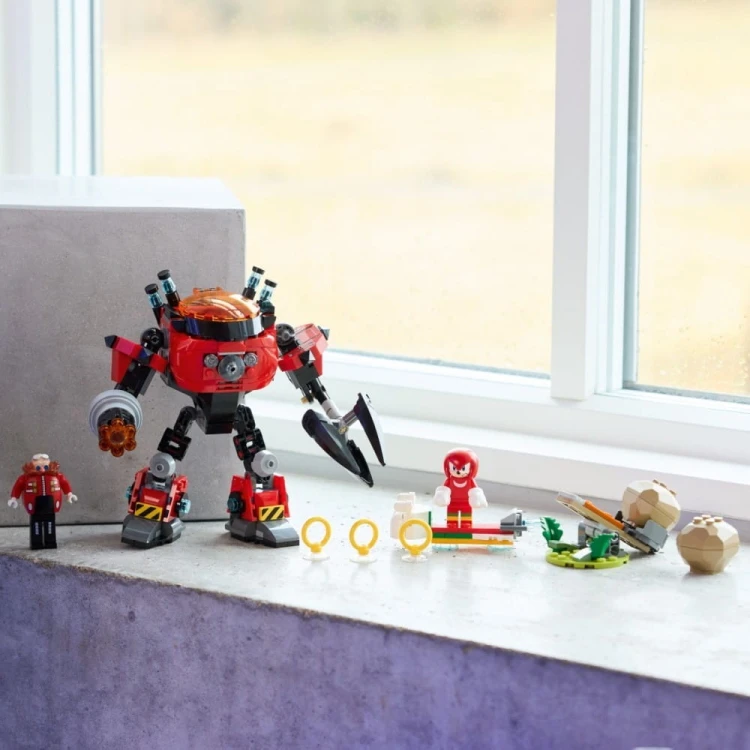 LEGO Klocki Sonic 77005 Knuckles kontra Dr. Eggman w mechu Egg Crusher