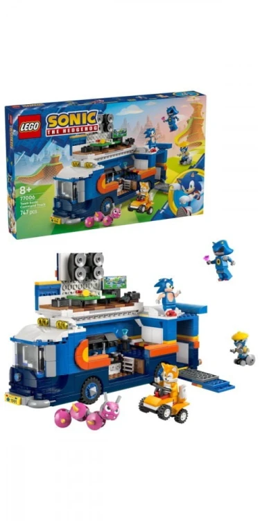 LEGO Klocki Sonic 77006 Sonic i pojazd do zadań specjalnych