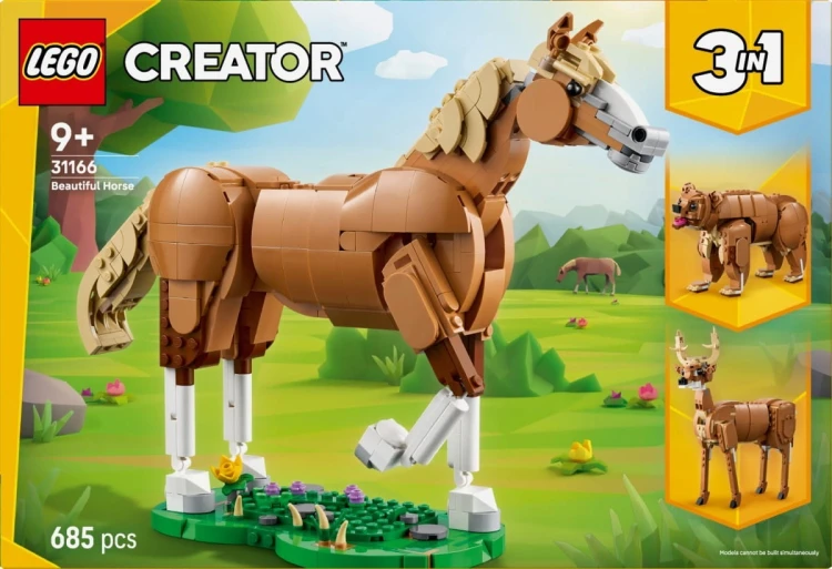 LEGO Klocki Creator 31166 Piękny koń