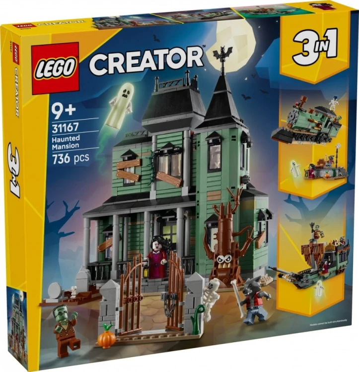 LEGO Klocki Creator 31167 Nawiedzona rezydencja