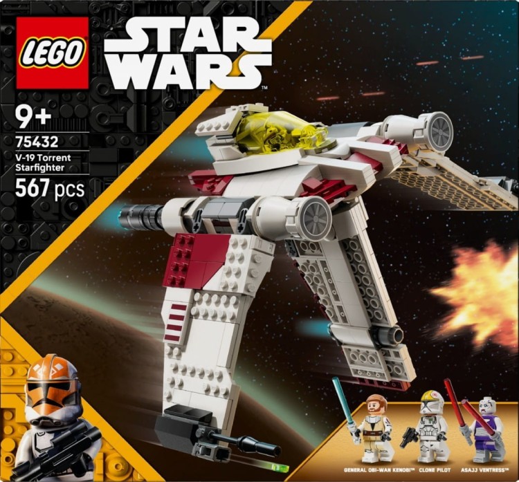 LEGO Klocki Star Wars 75432 Myśliwiec V-19 Torrent