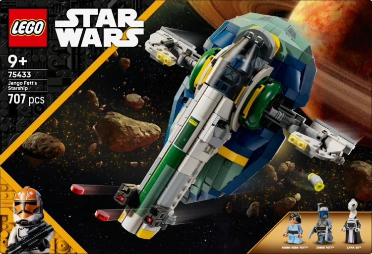 LEGO Klocki Star Wars 75433 Statek kosmiczny Jango Fetta