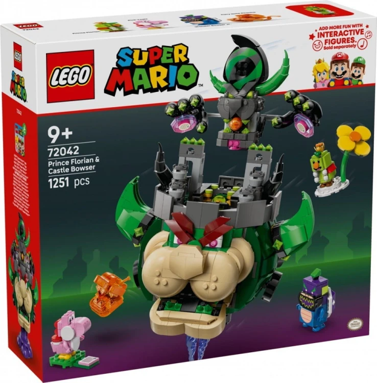LEGO Klocki Super Mario 72042 Prince Florian i Castle Bowser