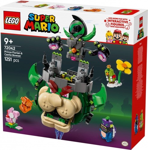 LEGO Klocki Super Mario 72042 Prince Florian i Castle Bowser