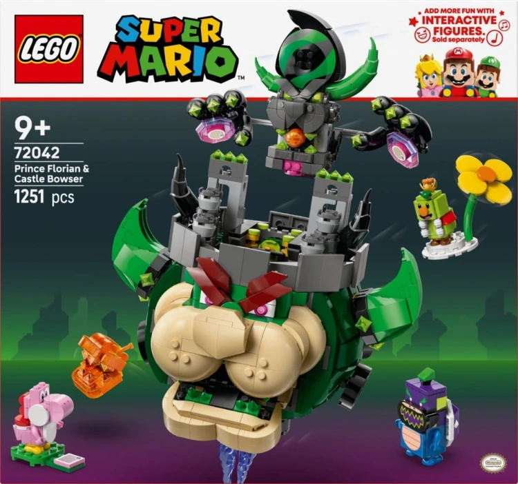 LEGO Klocki Super Mario 72042 Prince Florian i Castle Bowser