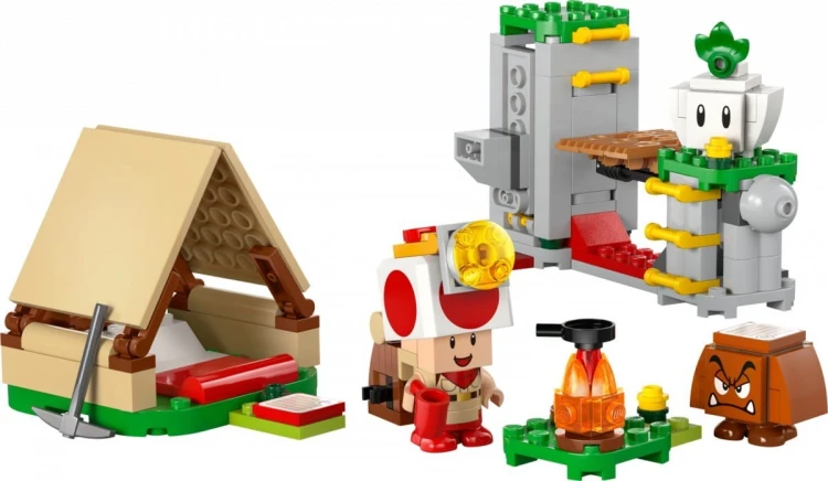 LEGO Klocki Super Mario 72040 Captain Toad i obóz