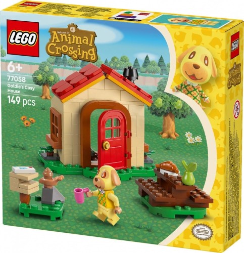 LEGO Klocki Animal Crossing 77058 Przytulny dom Goldie