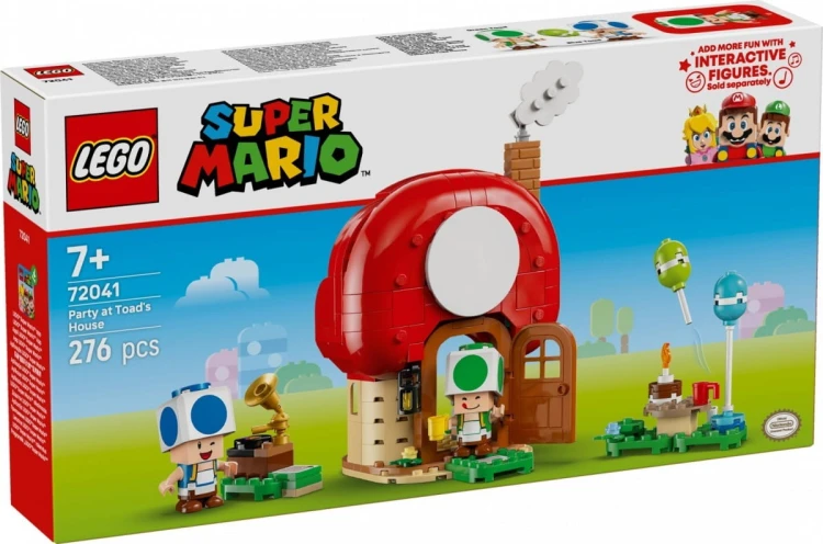LEGO Klocki Super Mario 72041 Toad i domówka