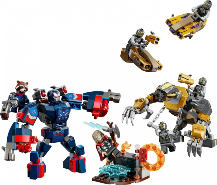 LEGO Klocki Super Heroes 76322 Avengers: Koniec gry Thor kontra Chitauri