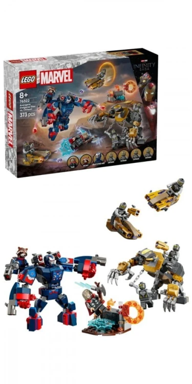 LEGO Klocki Super Heroes 76322 Avengers: Koniec gry Thor kontra Chitauri
