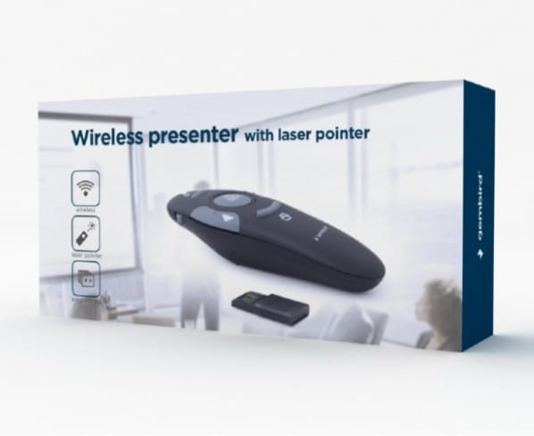 Gembird Bezprzewodowy prezenter laserowy