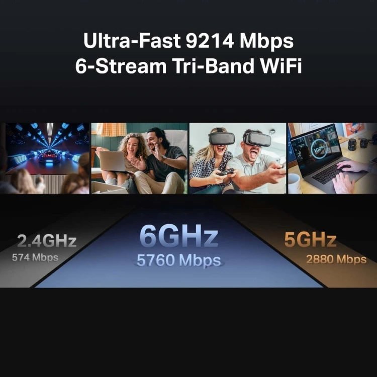 TP-LINK Router Archer BE550 WiFi 7 BE9300