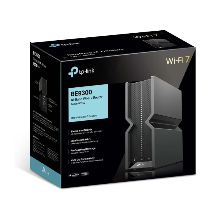 TP-LINK Router Archer BE550 WiFi 7 BE9300