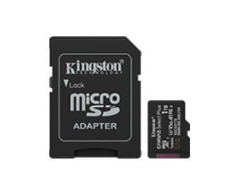 Kingston Karta pamięci microSD   1TB Canvas Select+ G3 150MB/s Adapter