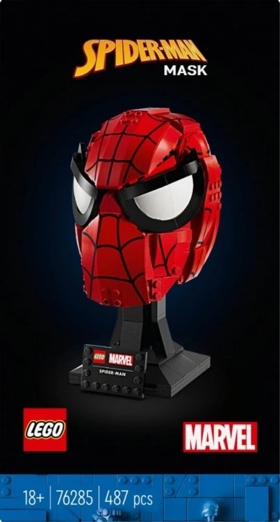 LEGO Klocki Super Heroes 76285 Maska Spider-Mana