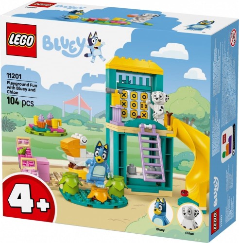 LEGO Klocki Bluey 11201 Blue i Łatka na placu zabaw