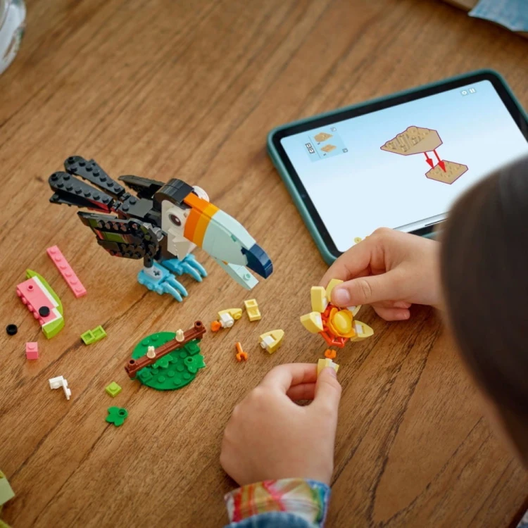 LEGO Klocki Creator 31173 Dzikie zwierzęta: Tropikalny tukan