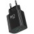 USAMS Ładowarka sieciowa 25W 1xUSB-C 1xUSB-A Fast Charging Czarna
