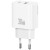 USAMS Ładowarka sieciowa 30W 1xUSB-C 1xUSB-A Fast charging Biała