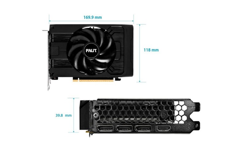 Palit Karta graficzna RTX 5050 STORMX 8GB GDDR6 128bit 3DP/HDMI