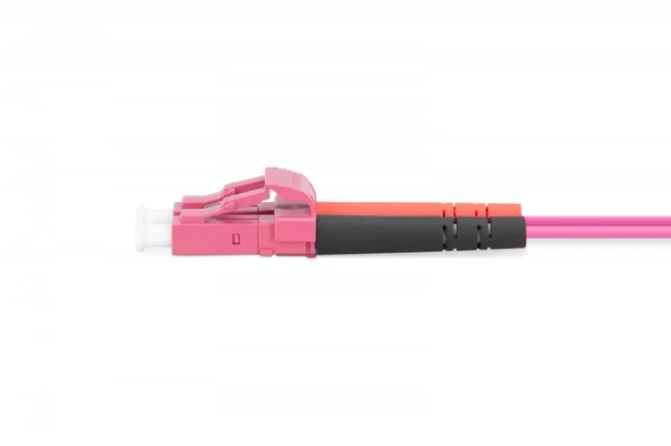 Digitus Patch cord światłowodowy FO LC-LC MM 50/125 OM4 duplex LSOH 1m