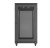 Lanberg Szafa instalacyjna rack stojąca 19" 22U 600x1200 czarna drzwi   perforowane (flat pack)