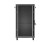 Lanberg Szafa instalacyjna rack stojąca 19" 22U 600x1200 czarna drzwi   przeszklone (flat pack)