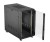 Lanberg Szafa instalacyjna rack stojąca 19" 22U 600x1200 czarna drzwi   przeszklone (flat pack)