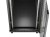 Lanberg Szafa instalacyjna rack stojąca 19" 22U 600x1200 czarna drzwi   przeszklone (flat pack)