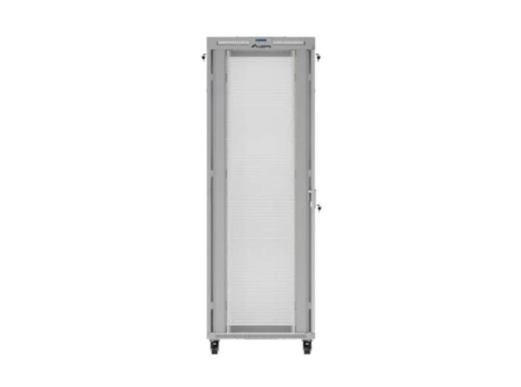 Lanberg Szafa instalacyjna rack stojąca  19" 47U 800x1200 szara drzwi    perforowane LCD ( flat pack) V2