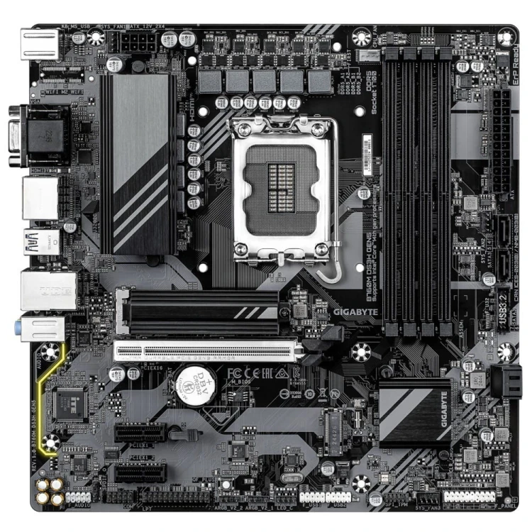 Gigabyte Płyta główna B760M DS3H s1700 GEN5 4DDR5 HDMI/DP/DSUB mATX