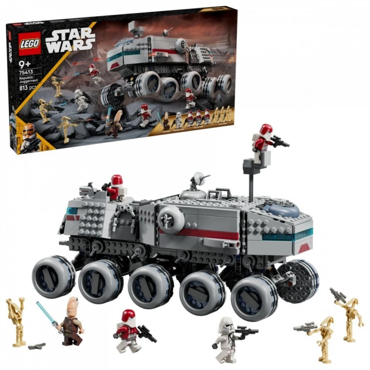 LEGO Klocki Star Wars 75413 Czołg Republiki Juggernaut