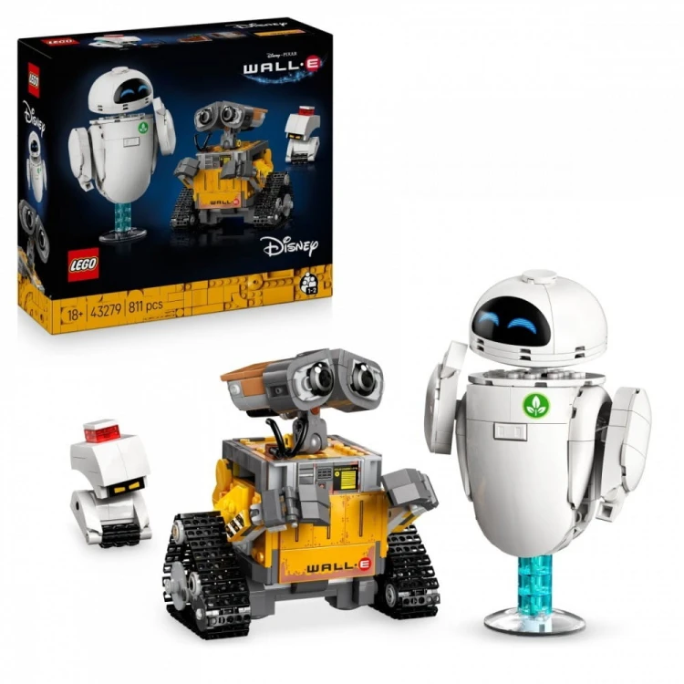 LEGO Klocki Disney Pixar 43279 Wall-e i Ewa