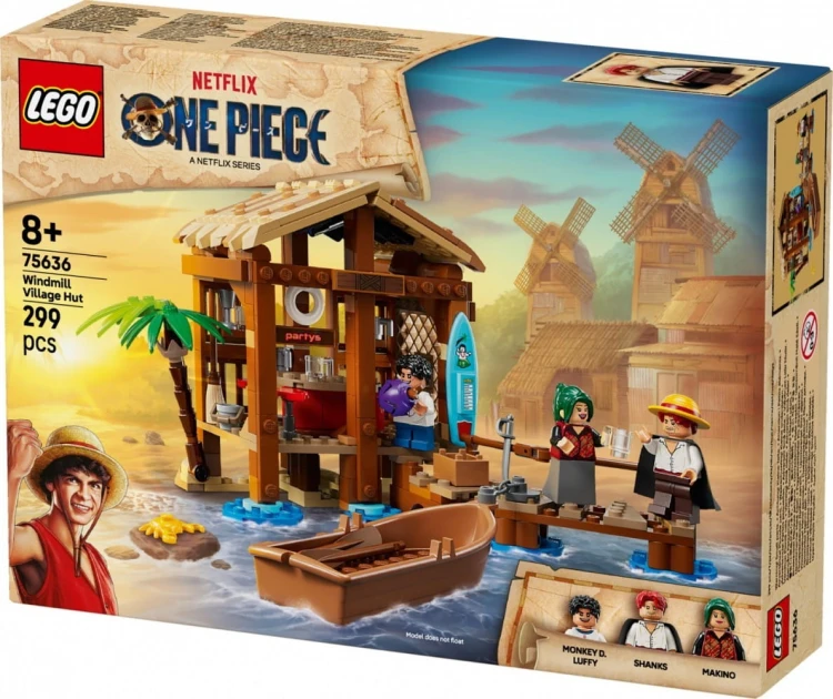 LEGO Klocki One Piece 75636 Chatka w wiosce Fuusha