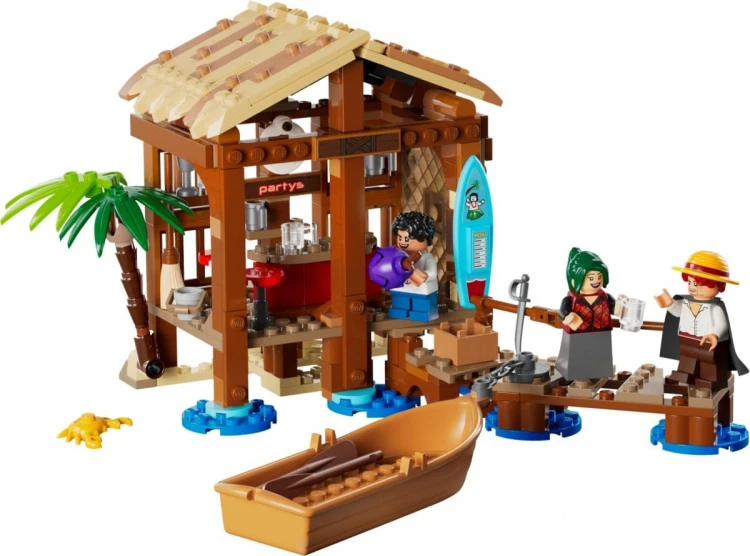 LEGO Klocki One Piece 75636 Chatka w wiosce Fuusha