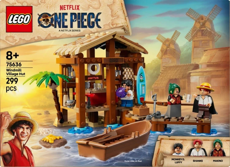 LEGO Klocki One Piece 75636 Chatka w wiosce Fuusha