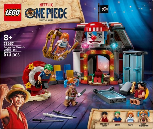 LEGO Klocki One Piece 75637 Namiot cyrkowy klauna Buggy'ego