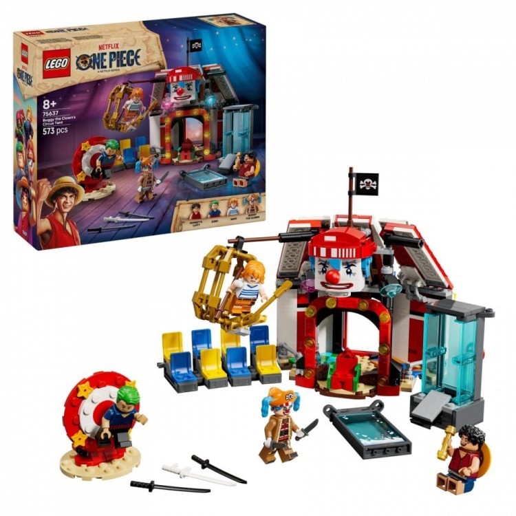 LEGO Klocki One Piece 75637 Namiot cyrkowy klauna Buggy'ego