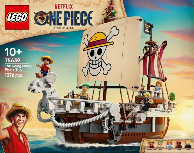 LEGO Klocki One Piece 75639 Statek piracki Going Merry