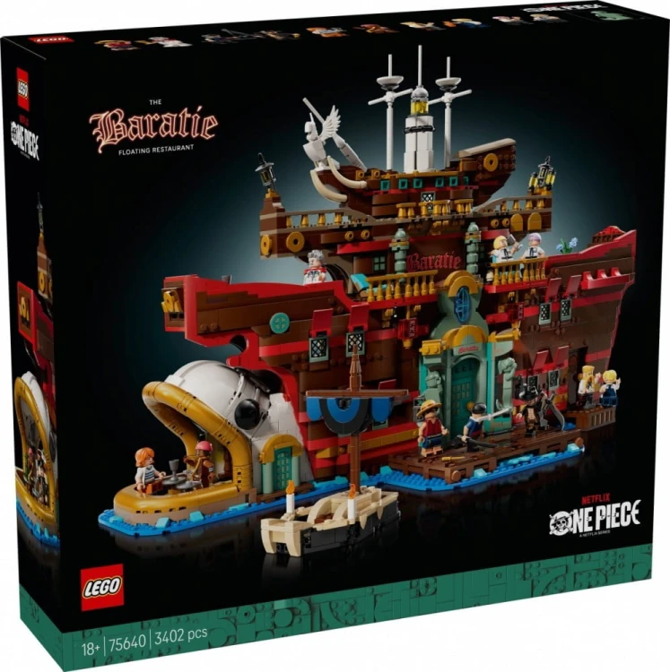 LEGO Klocki One Piece 75640 Pływająca restauracja Baratie