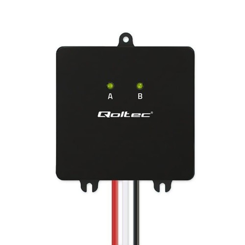 Qoltec Balanser napięcia 24V do akumulatorów 2x12V | 5A | LiFePO4 AGM   GEL