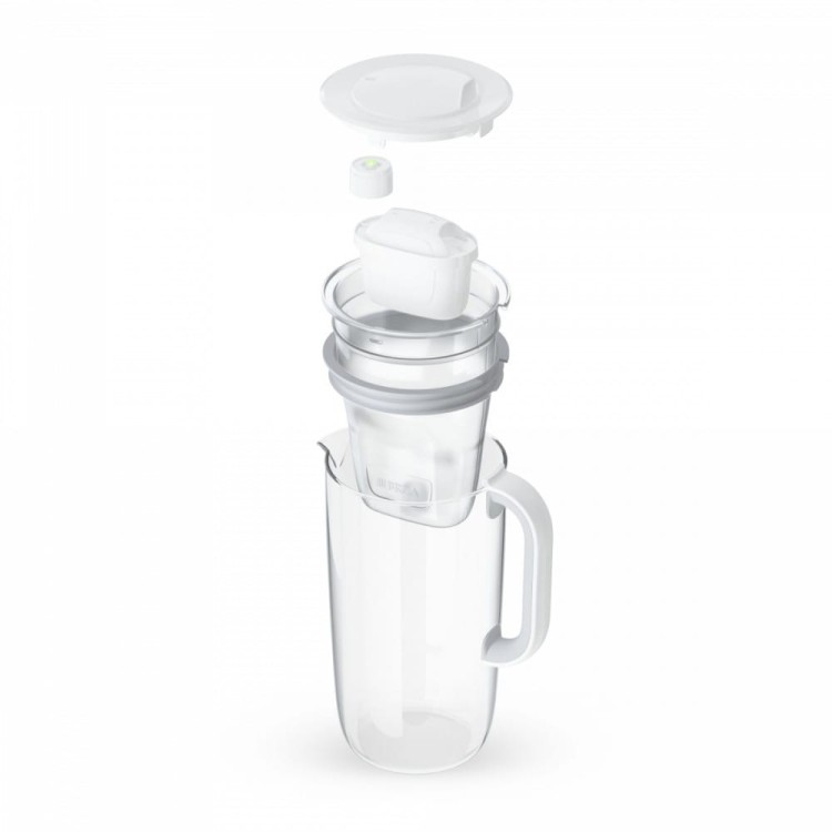 Brita Dzbanek filtrujący 2,5l szklany Szary