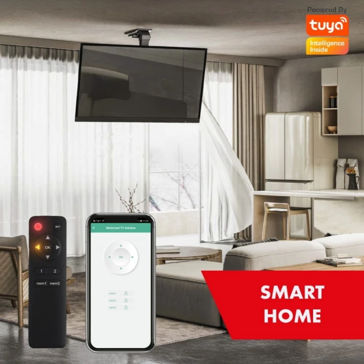 Maclean Elektryczny uchwyt TV, MC-110 T