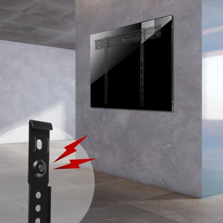 Maclean Ultra płaski uchwyt ścienny MC-123  MAX VESA 600x400  80kg