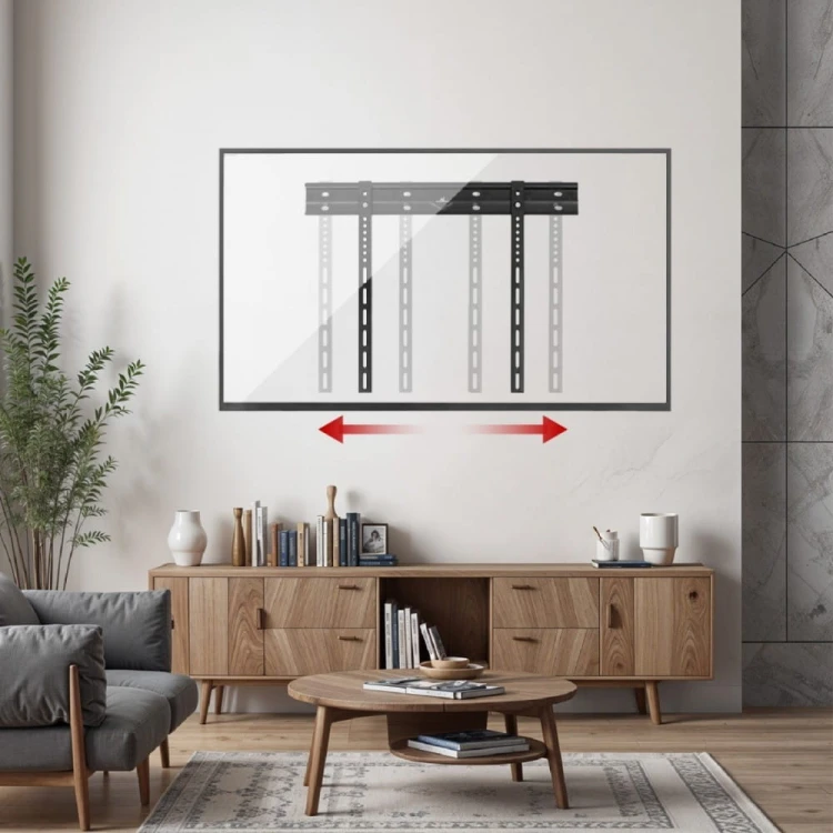 Maclean Ultra płaski uchwyt ścienny MC-123  MAX VESA 600x400  80kg