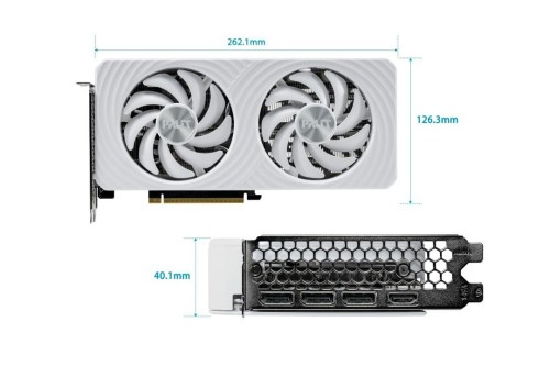 Palit Karta graficzna GeForce RTX 5060 TI WHITE OC 8GB GDDR7 128bit 3DP/HDMI